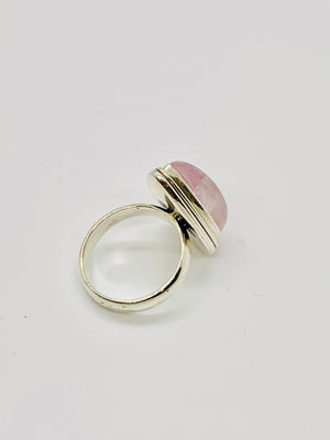 Natural stone rings
