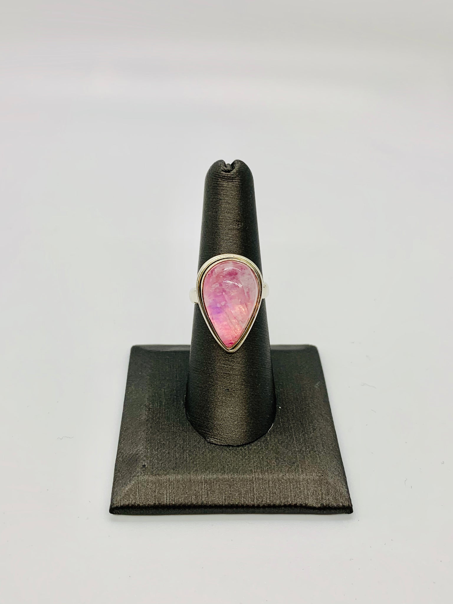 Natural stone rings