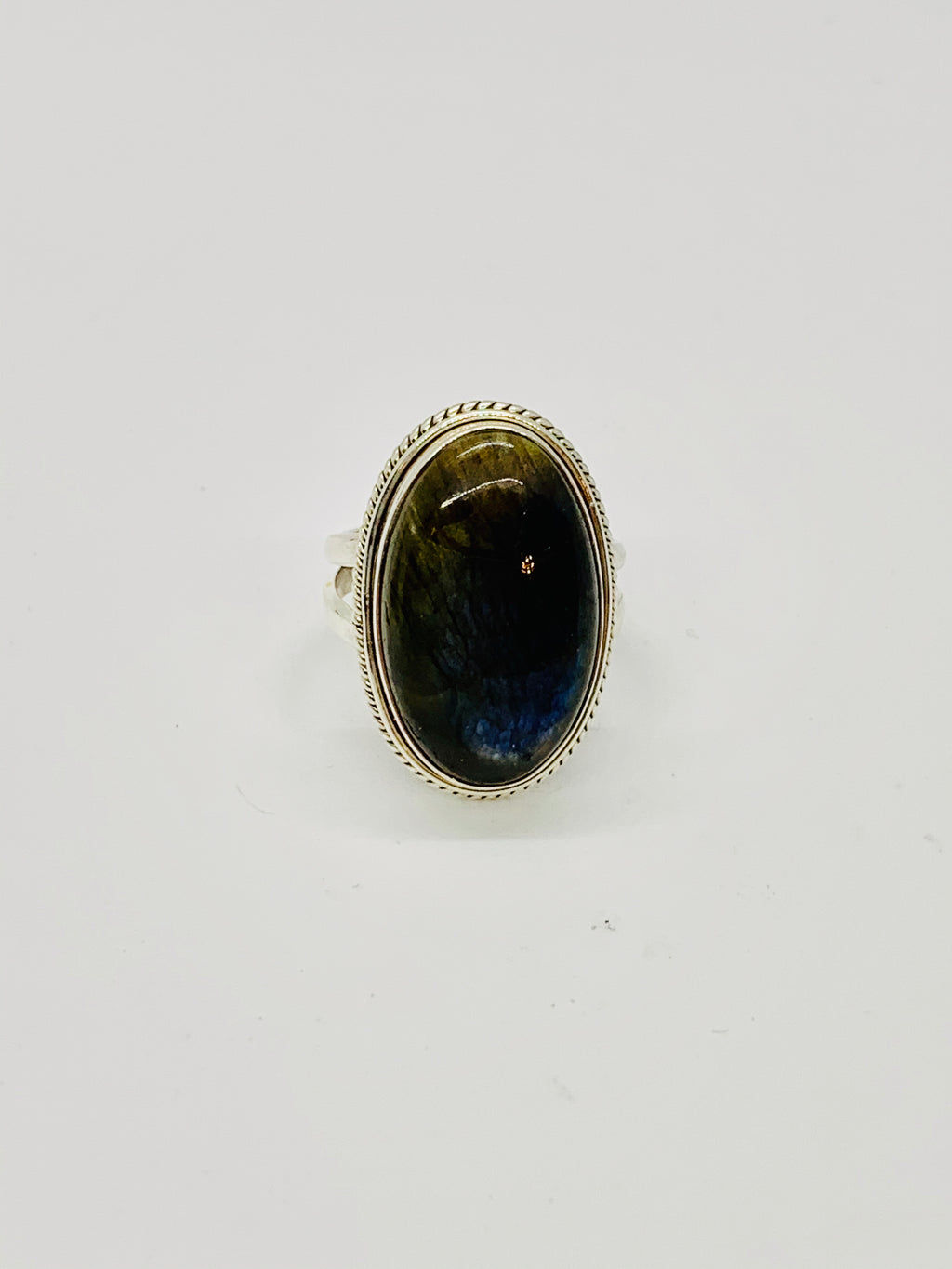 Natural stone rings